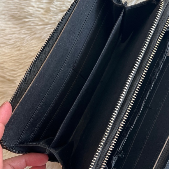 Baby Phat Black Wallet with Colorful Crown Design - Picture 6 of 7